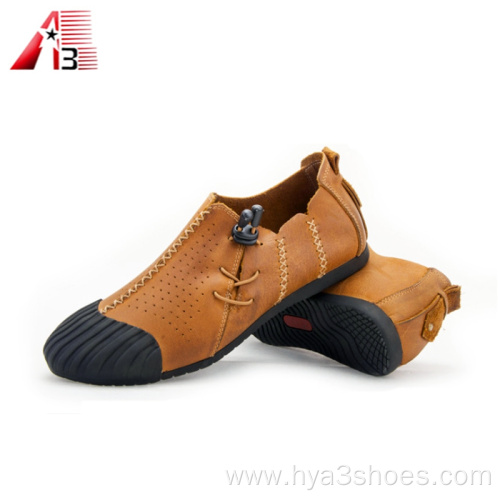 New Stylish Leather Handmade Casual Shoes For Men